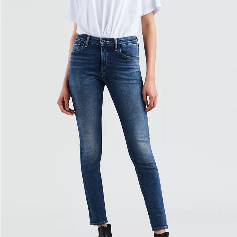 Levi’s Made and Crafted 721 High Rise Skinny Jeans